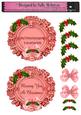 Missing You at Christmas Card Insert 3D