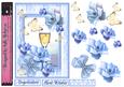 Oblong Formal Blue 3D Congratulations