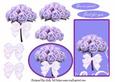 Beautiful Bunch of Purple Roses You Are Special Just for You