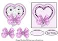 Sweet and Pretty 2 Card Toppers with 3D Bows Makes a Beautiful Card