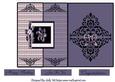 Purple Elegant Foldback Happy Birthday Congratulations and Just for You