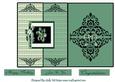 Pure Green Elegant Foldback Happy Birthday Congratulations and Just for You
