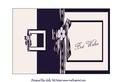 Best Wishes Foldback Blue
