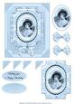 Layered Effect Decoupagewith a Delightful Vintage Lady Hap