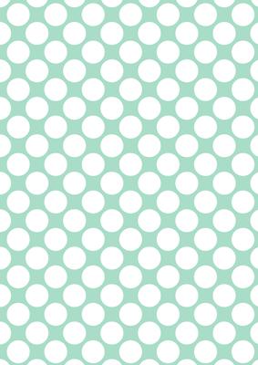 Spot Me in Aquamarine - A4 Background Sheet