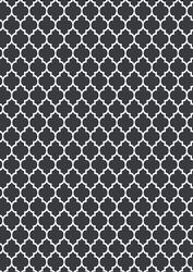Quatrefoil in Granite - A4 Background Sheet
