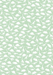 Micro Dinosaur in Cucumber - A4 Background Sheet
