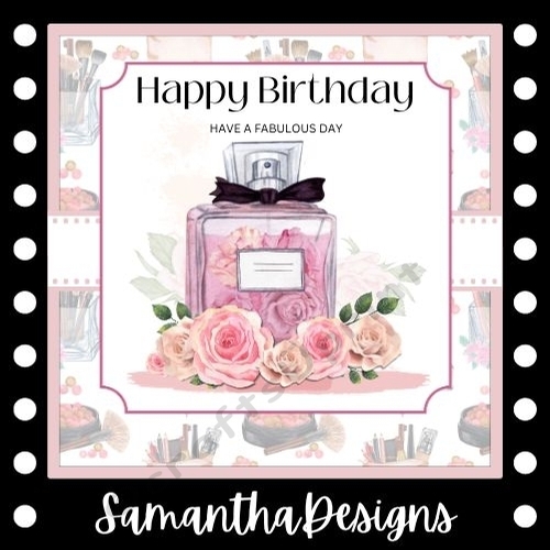 Floral Perfume Birthday Mini Kit