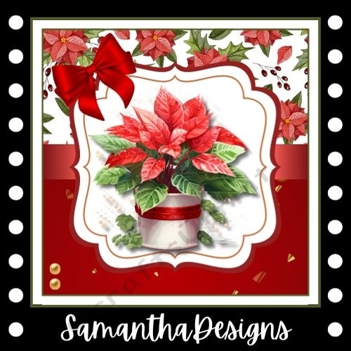 Poinsettia Christmas Mini Kit