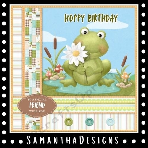 Cute Hoppy Birthday Mini Kit