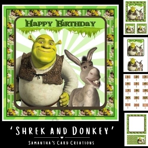 Shrek and Donkey Mini Kit