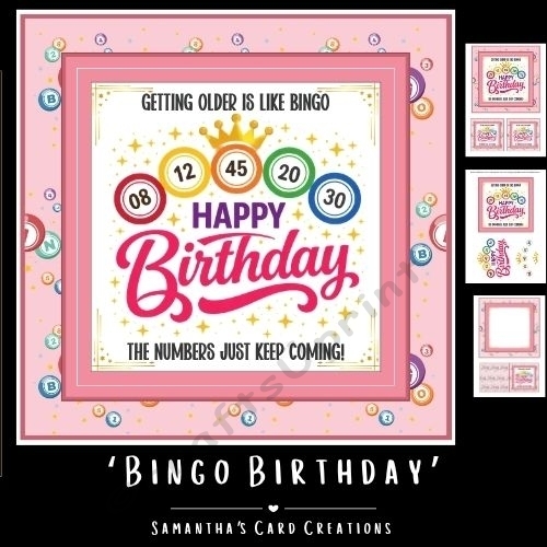 cup1439984_113795 - Bingo Birthday Mini Kit