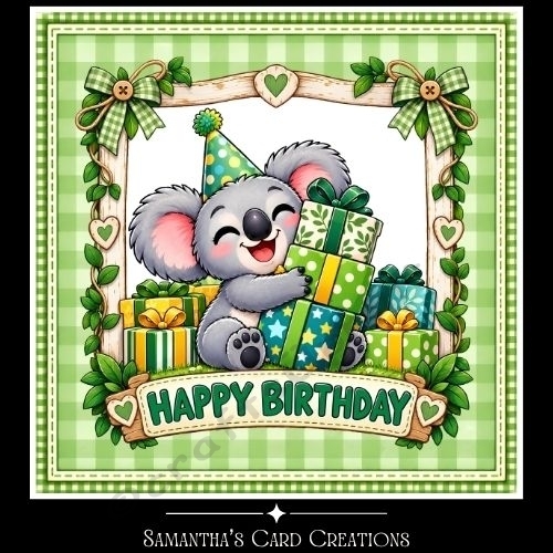 Koala Birthday Mini Kit