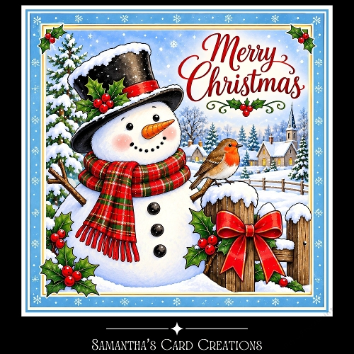 Festive Snowman Mini Kit