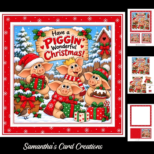 A Piggin Wonderful Christmas Mini Kit