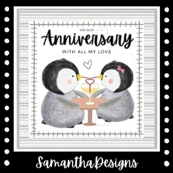 Penguin Couple Anniversary Mini Kit
