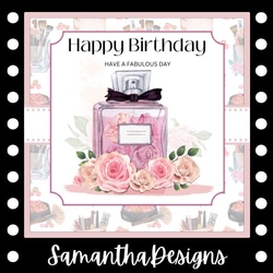 Floral Perfume Birthday Mini Kit