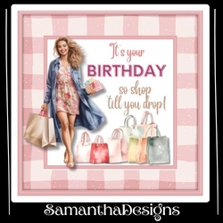 Shop Till You Drop Birthday Mini Kit