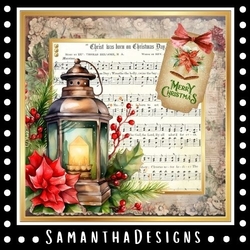 Vintage Christmas Lantern Mini Kit