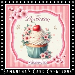Cherry Blossom Birthday Cupcake Mini Kit