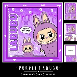 Purple Labubu Mini Kit