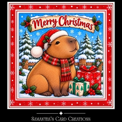 Capybara Christmas Mini Kit