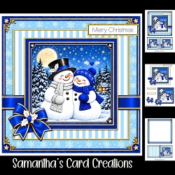 cup1470943_113795 - Snowman Couple Mini Kit