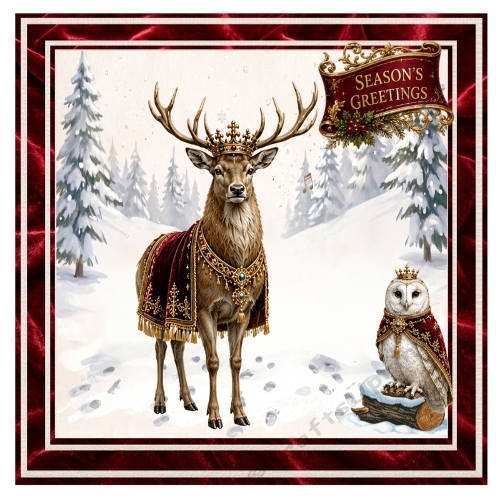 Christmas Royal Stag