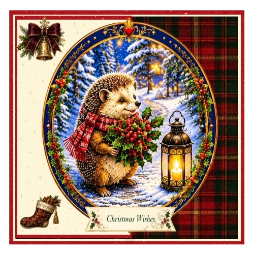 Christmas Hedgehog