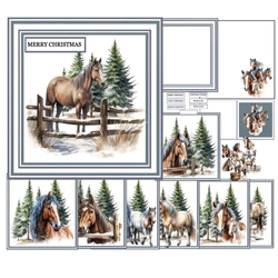 Horses in Winter Bumper Kit