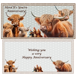 Highland Cows DL Card