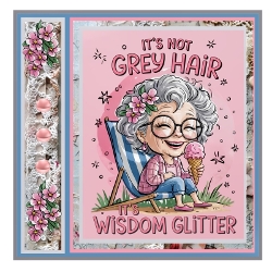 Grey Glitter