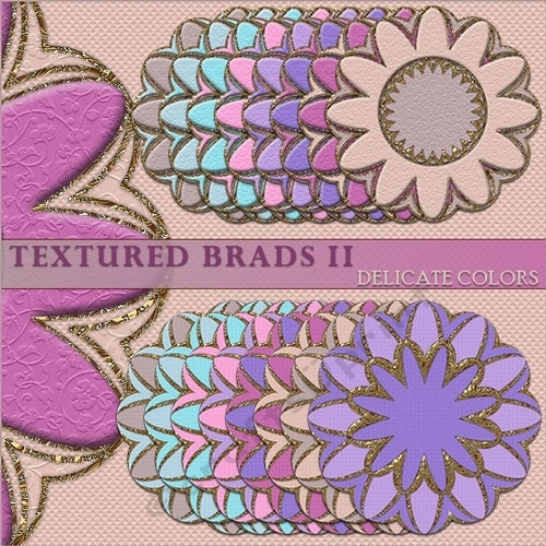 Brads II - Delicate Colors
