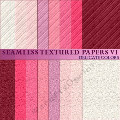 Textured Papers VI - Sugar Sweet Colors