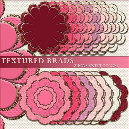 Brads - Sugar Sweet Colors