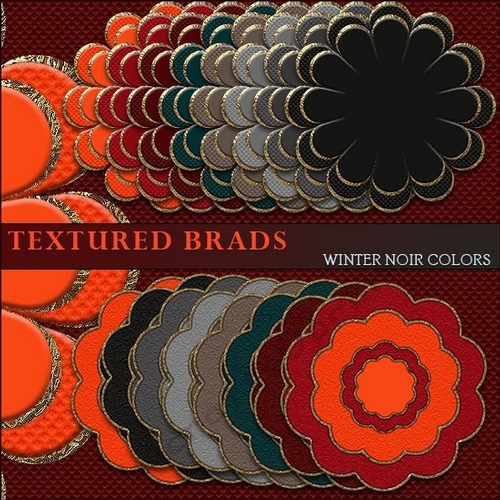 Brads - Winter Colors