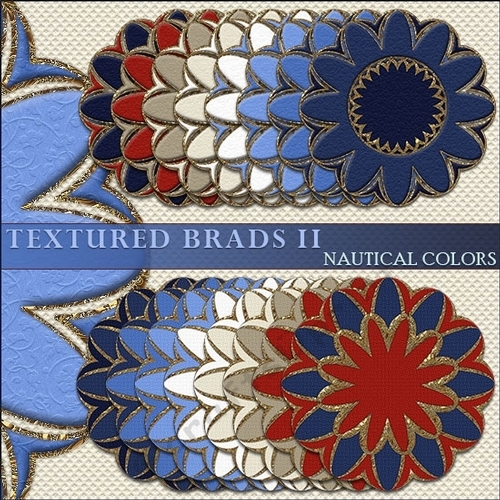 Brads II - Nautical Colors
