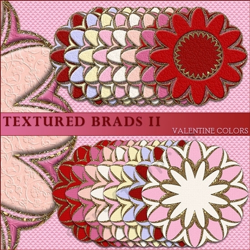 Brads II - Valentine Colors
