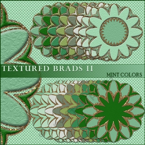 Brads II - Mint Colors