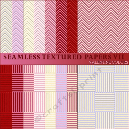 Textured Papers VII - Valentine Colors