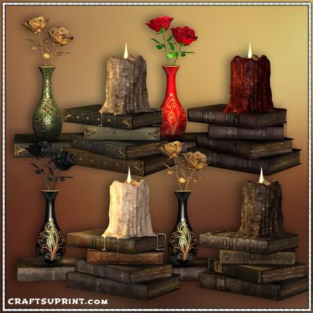 Books and Candles Ii
