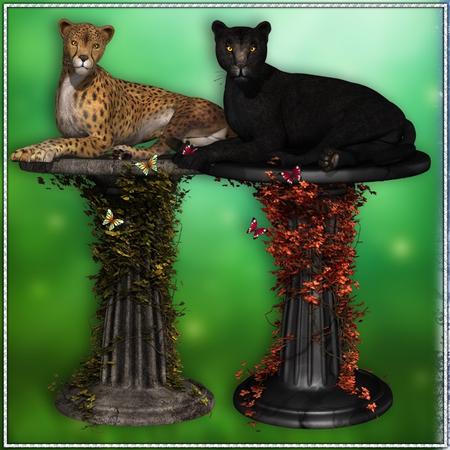 Fairy Pedestals Iii