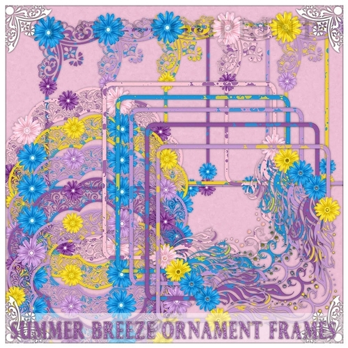 Summer Breeze Ornamental Frames
