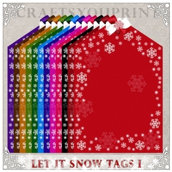 Let it Snow - Bold Tags I