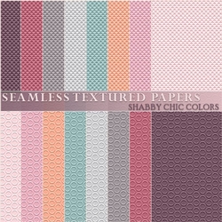 Textured Papers I - Shabby Chic Colors