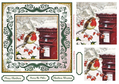 Across the Miles Christmas Topper 1