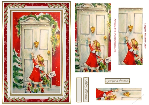 For you at Christmas Pyramid Vintage Topper