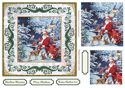 Sharing Christmas Love Pyramid Topper