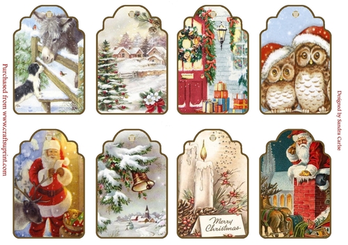 Christmas Gift Tags 1