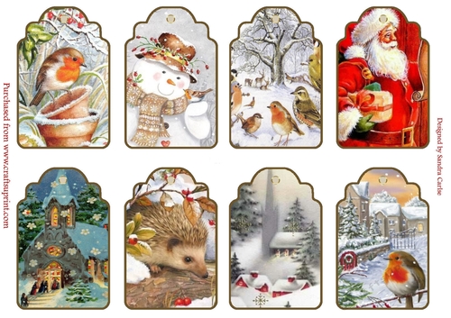 Christmas Gift Tags 3